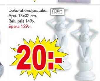 Bo Ohlsson Form living ljusstakar erbjuda