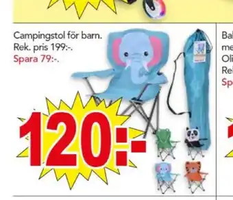 Plasto campingstol