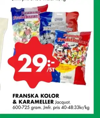 ÖoB Fruktkaramell karameller erbjuda