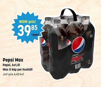 Eurocash Pepsi Max erbjuda