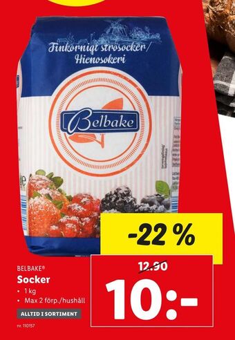 Lidl Socker erbjuda