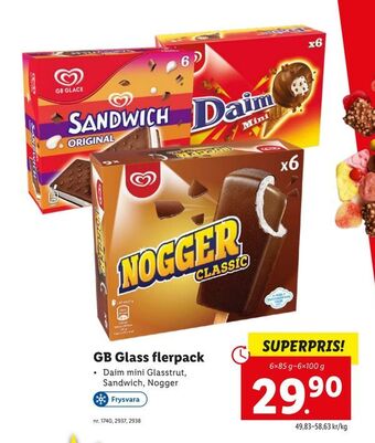 Lidl GB Glass flerpack erbjuda