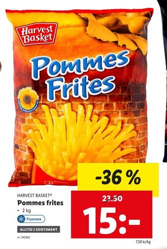 Lidl Pommes frites erbjuda
