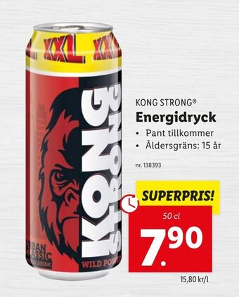 Lidl Energidryck erbjuda
