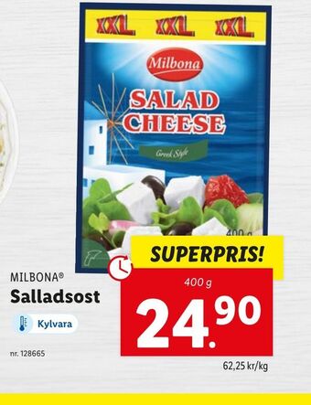 Lidl Salladsost erbjuda