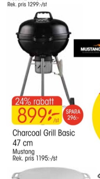 Mustang klotgrill