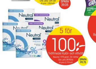 EKO Neutral tvättmedel pulver erbjuda