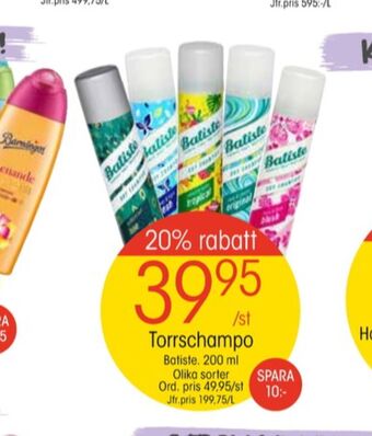 Batiste torrshampoo