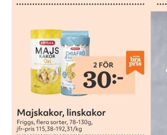Friggs majskakor