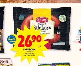 ICA Kvantum Scan falukorv erbjuda