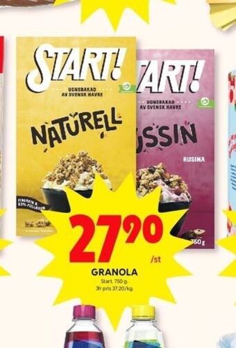 ICA Kvantum Start! granola erbjuda