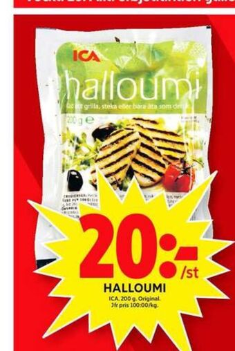 ICA Maxi Ica halloumi erbjuda