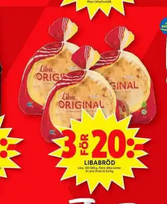 Liba tunnbröd