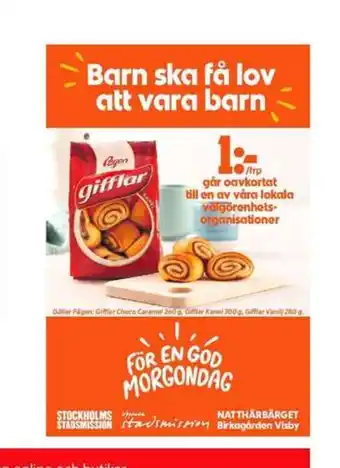 ICA Maxi Pågen imageannons erbjuda