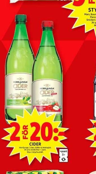 ICA Maxi Herrljunga cider erbjuda