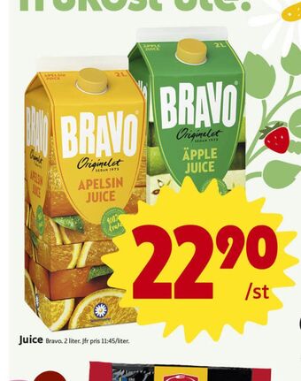 ICA Nära Bravo juice erbjuda