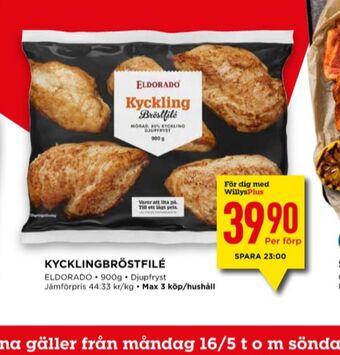 Eldorado kycklingbröstfilé
