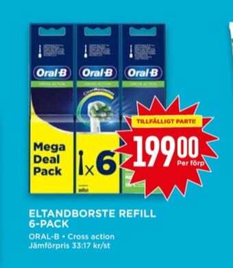 Braun oral-b borstar el-tandborste