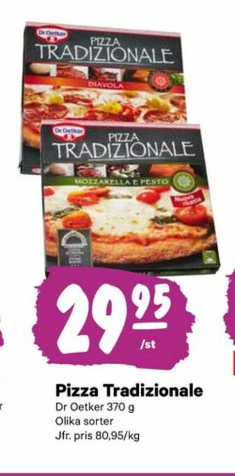 City Gross Tradizionale Pizza erbjuda