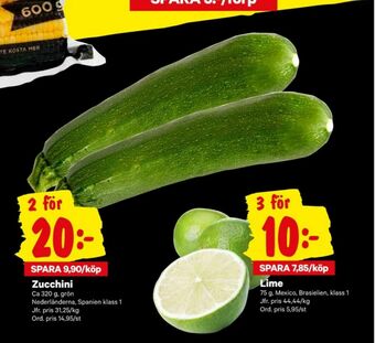City Gross Lime erbjuda