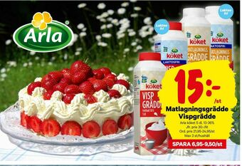 Arla Köket Vispgrädde