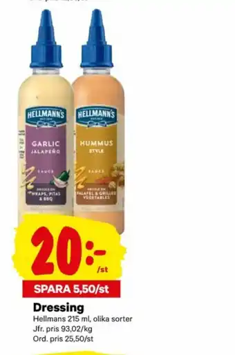 Hellmanns Dressing