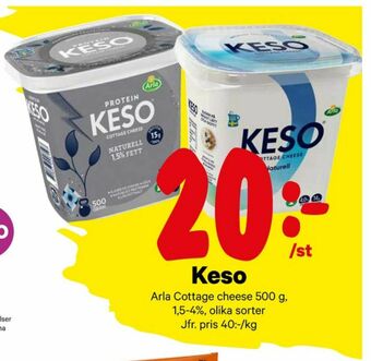 City Gross Keso Cottage cheese erbjuda