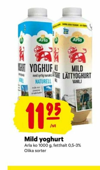 City Gross Arla Yoghurt erbjuda