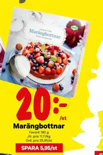 City Gross Favorit Marängbottnar erbjuda