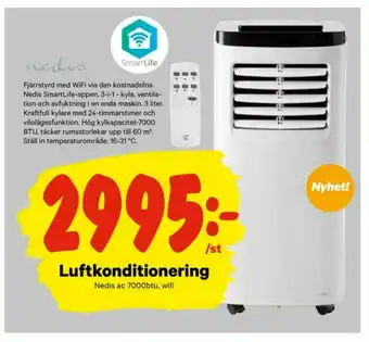 City Gross Nedis Luftkylare erbjuda