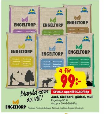 City Gross Engeltorp Plantjord erbjuda