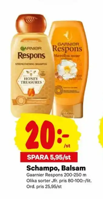 City Gross Respons Balsam erbjuda