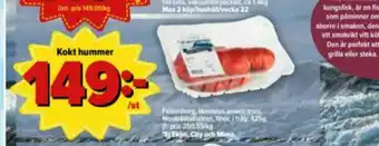 Östenssons Falkenberg Seafood Hummer erbjuda