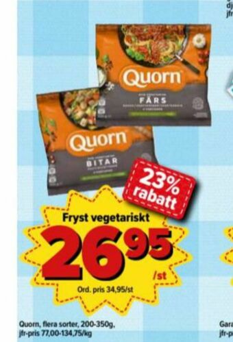 Quorn Vegetarmat