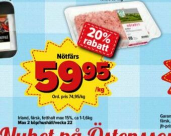 Nötfärs