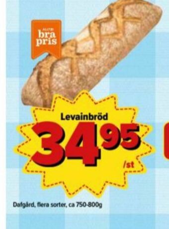 Dafgårds Butiksbakat matbröd
