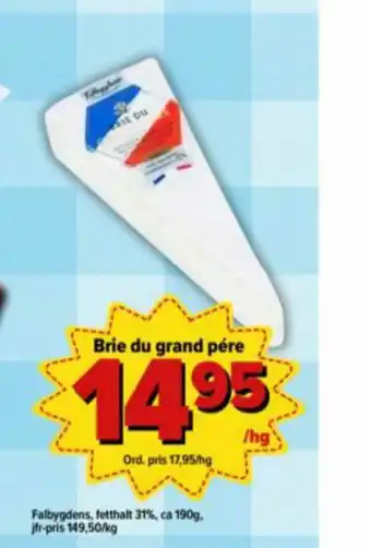 Östenssons du Grand Pere Brie erbjuda
