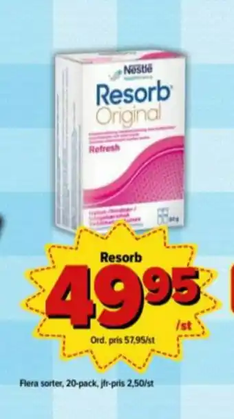 Resorb Sport Pulver