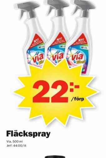 Via Tabort Fläckborttagning