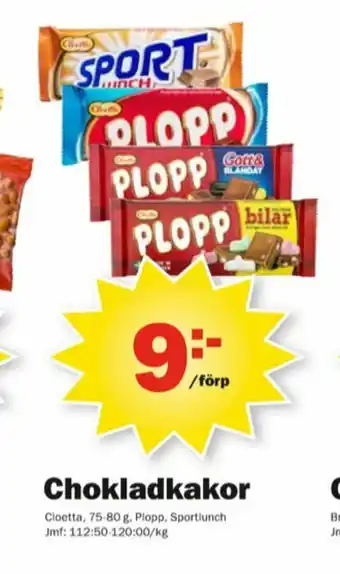 Plopp Chokladkaka