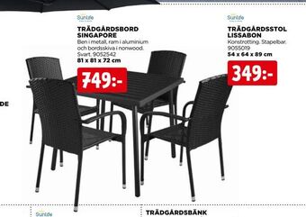 Jem&Fix Trädgårdsstol lissabon erbjuda
