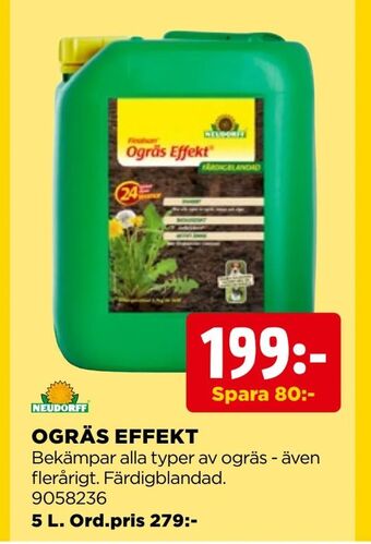 Jem&Fix Ogräs effekt erbjuda