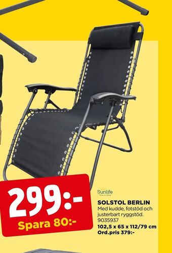 Jem&Fix Solstol berlin erbjuda