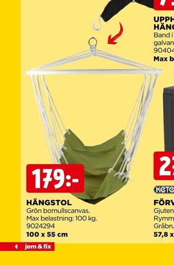 Jem&Fix Hängstol erbjuda