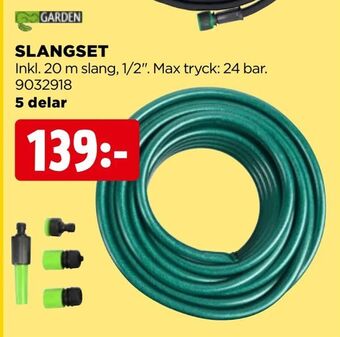 Jem&Fix Slangset erbjuda