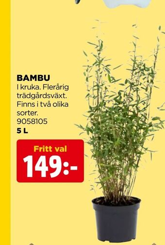 Jem&Fix Bambu erbjuda