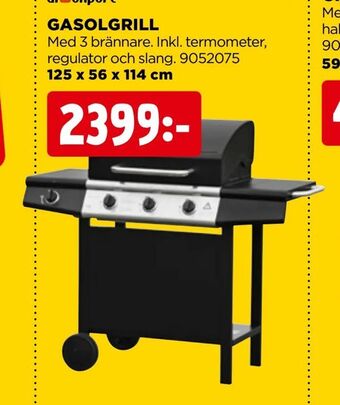 Jem&Fix Gasolgrill erbjuda