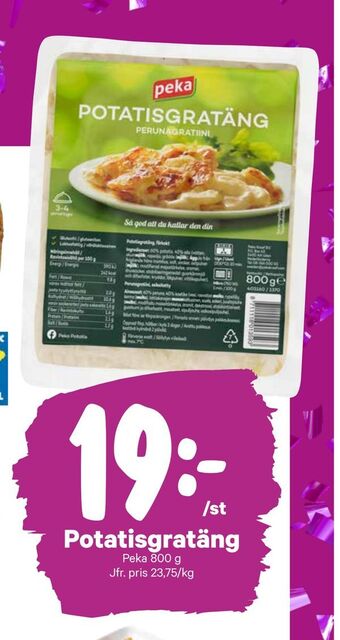 City Gross Potatisgratäng erbjuda