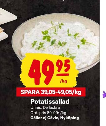 City Gross Potatissallad erbjuda