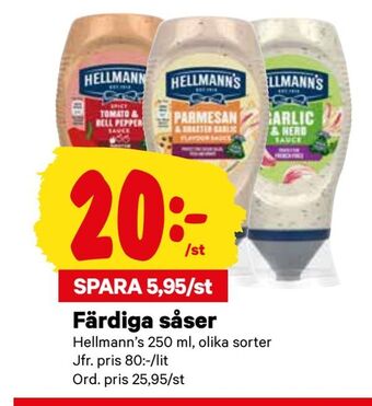 City Gross Färdiga såser erbjuda